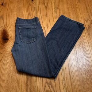 J.Crew Women's 29s Short Hipslung Bootcut Stretch Dark Wash Blue Denim‎ Jean